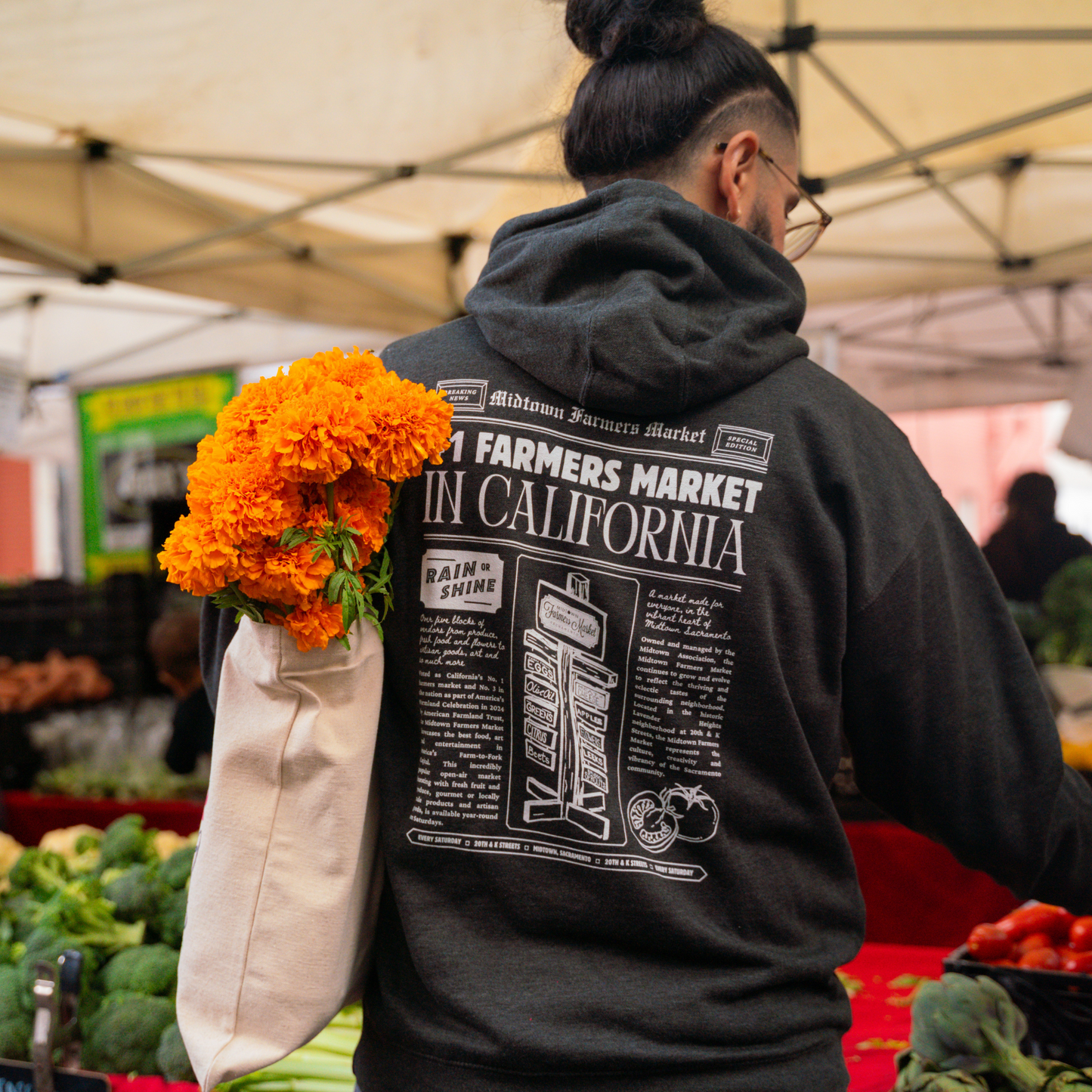 Unisex Midtown Farmers Market Hoodie