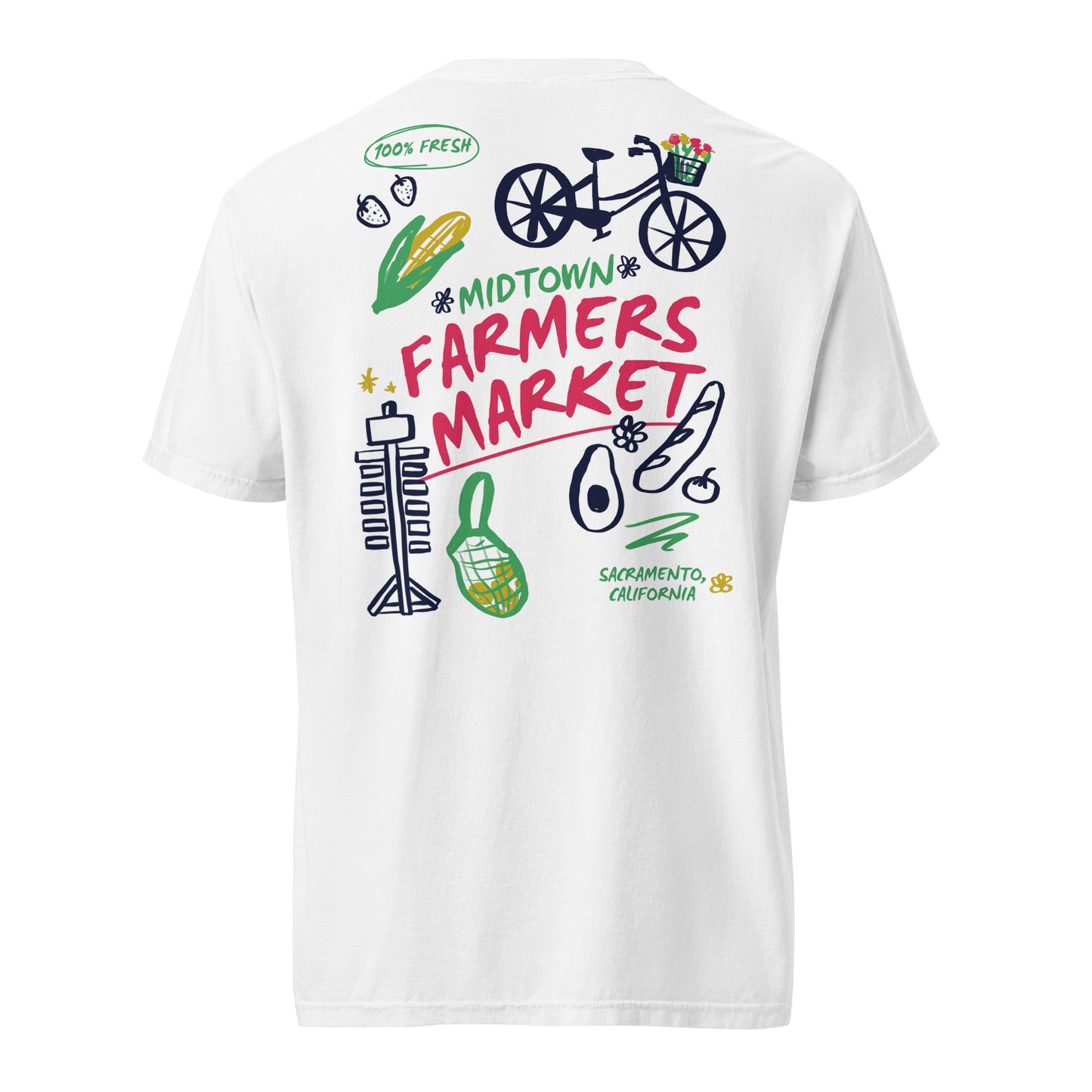 Midtown Farmers Market Comfort Color Unisex T-Shirt