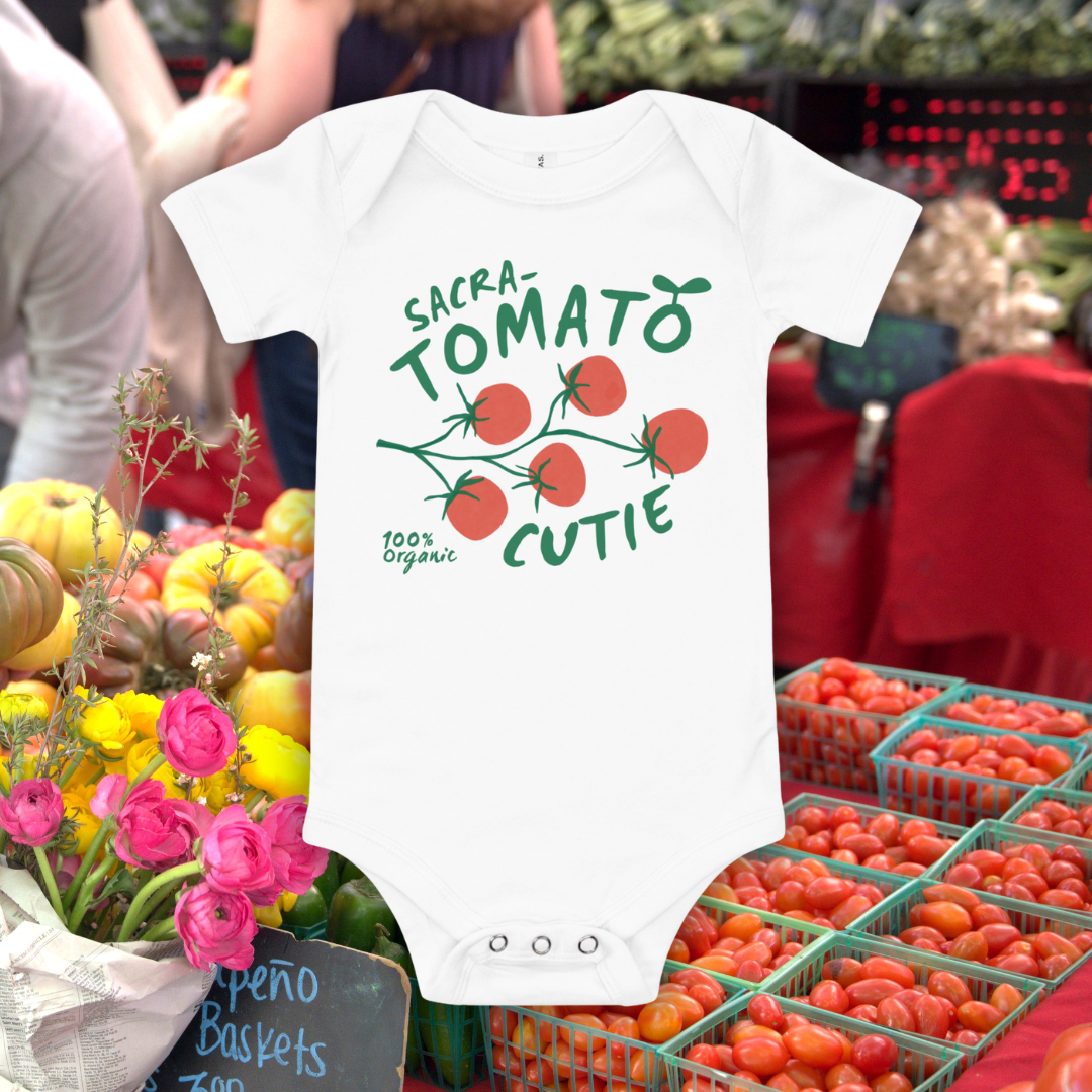 Sacra-Tomato Cutie Onesie